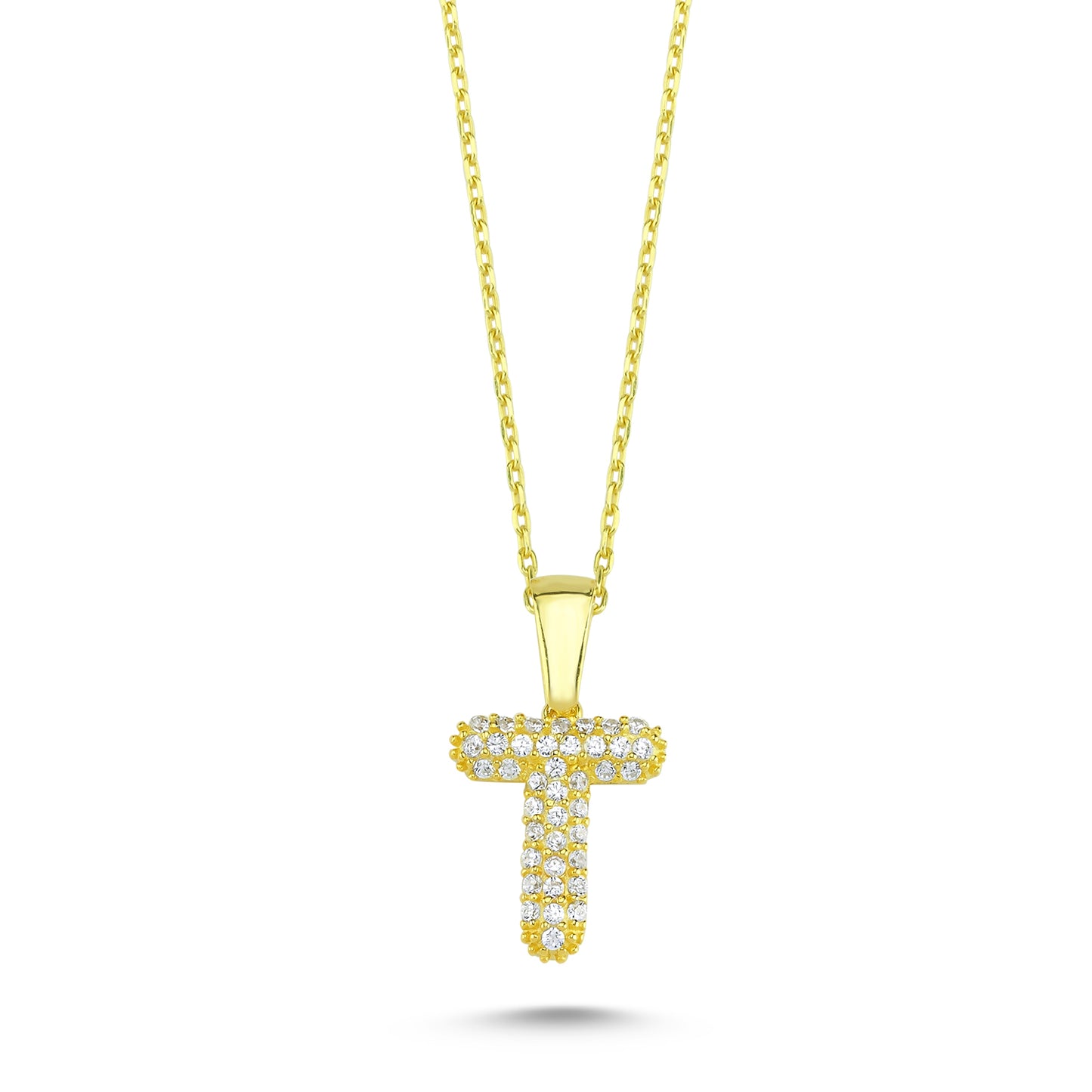 Buchstaben Kette Gold