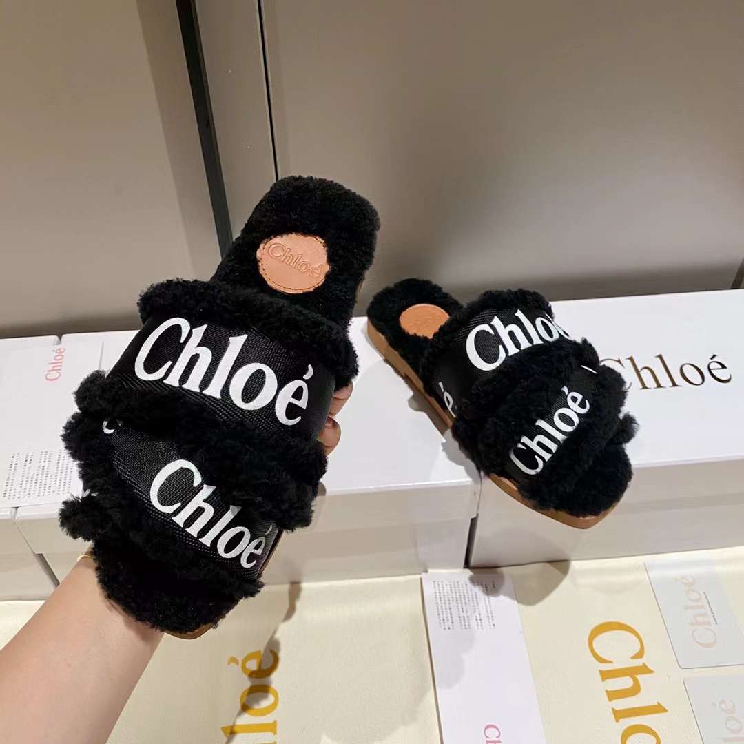 CL*OE Plüsch Schuhe