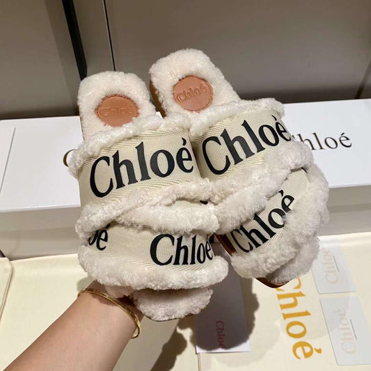 CL*OE Plüsch Schuhe