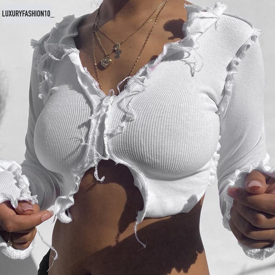 GERIPPTES LONGSLEEVE