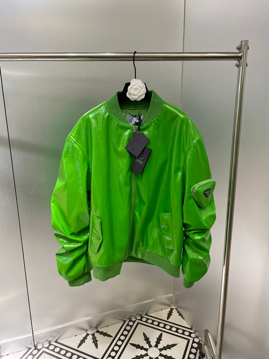 P*RAD*A Leder Jacke